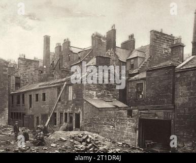 Back Wynd from Trongate (#47), stampato nel 1900. Foto Stock