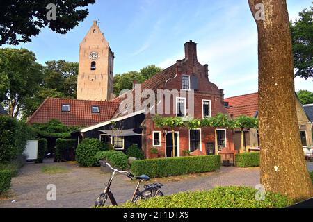 A Nes, sull'isola di Ameland, Friesland, Paesi Bassi Foto Stock