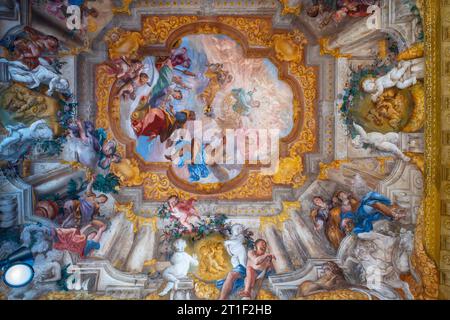 Allegoria della vita dell'uomo. All'interno di Palazzo Rosso detto anche Palazzo Brignole sale, è oggi un museo situato in via Garibaldi, nell'istori Foto Stock