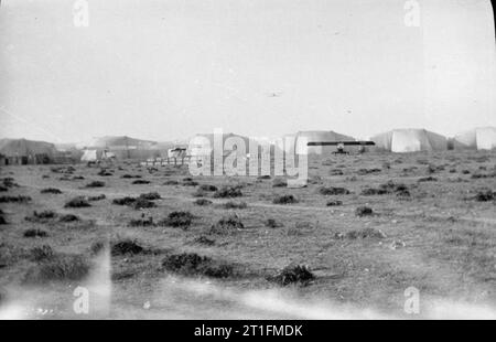 Knatchbull M (capt il Hon) Raccolta n. 5 Squadron R. N. A. S. Tenedos Aerodrome; Gallipoli, Giugno 1915. Foto Stock