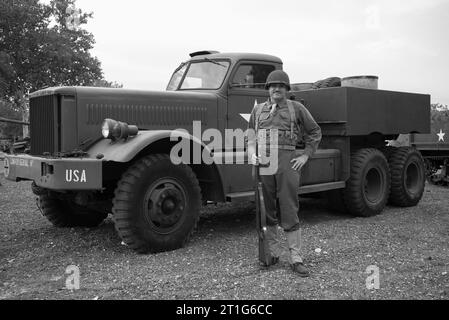 RIVIVI LA fiera DELLA STORIA, mostra di storia militare della seconda guerra mondiale a Ifema Madird, 13 ottobre 2023, Spagna. Foto Stock