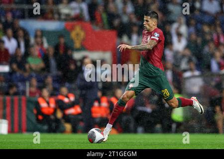 Dragon Stadium, Porto, Portogallo. 13 ottobre 2023. João Cancelo al Portogallo vs Eslováquia - qualificazione Euro 2024, fase a gironi, gruppo J. Foto Stock