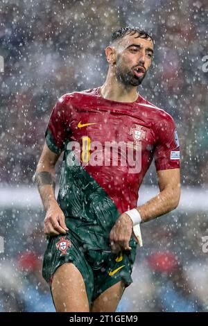 Dragon Stadium, Porto, Portogallo. 13 ottobre 2023. Bruno Fernades al Portogallo vs Eslováquia - qualificazione Euro 2024, fase a gironi, gruppo J. Foto Stock