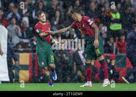 Dragon Stadium, Porto, Portogallo. 13 ottobre 2023. Otávio al Portogallo vs Eslováquia - qualificazione Euro 2024, fase a gironi, gruppo J. Foto Stock