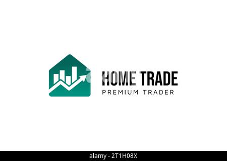 logo creativo per società finanziarie e commerciali Illustrazione Vettoriale