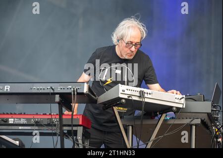 17 giugno 2023: I Porcupine Tree si esibiscono all'Hellfest Open Air Festival Foto Stock