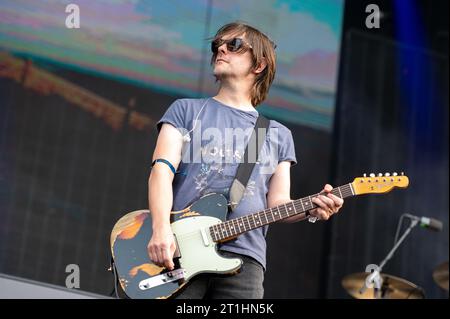 17 giugno 2023: I Porcupine Tree si esibiscono all'Hellfest Open Air Festival Foto Stock