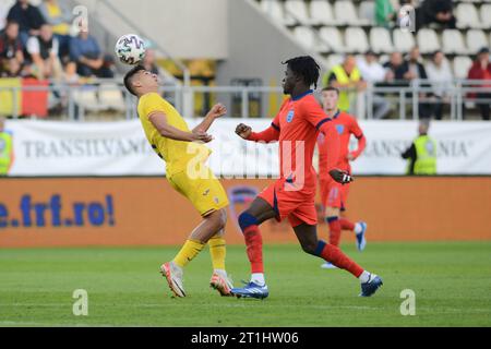 Alexandru Musi capitano della Romania U20 Football Team durante la partita Romania U20 contro Inghilterra U20.12.10.2023/Cristi Stavri Foto Stock