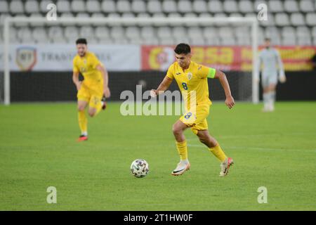 Alexandru Musi capitano della Romania U20 Football Team durante la partita Romania U20 contro Inghilterra U20.12.10.2023/Cristi Stavri Foto Stock