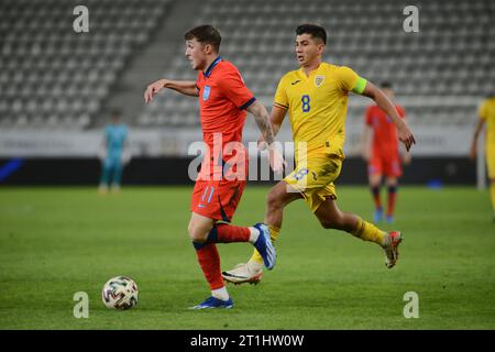 Alexandru Musi capitano della Romania U20 Football Team durante la partita Romania U20 contro Inghilterra U20.12.10.2023/Cristi Stavri Foto Stock