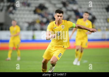 Alexandru Musi capitano della Romania U20 Football Team durante la partita Romania U20 contro Inghilterra U20.12.10.2023/Cristi Stavri Foto Stock