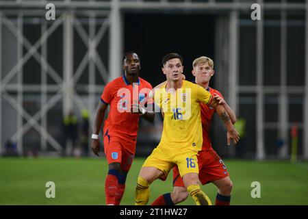 Alexandru Musi capitano della Romania U20 Football Team durante la partita Romania U20 contro Inghilterra U20.12.10.2023/Cristi Stavri Foto Stock