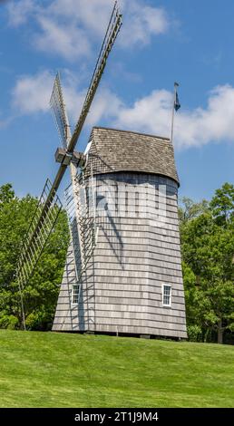 mulino ad amo sulla strada principale nord di east hampton, new york Foto Stock