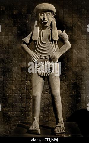 Aztec sacerdote morto giovane uomo Museum Città Del Messico Foto Stock