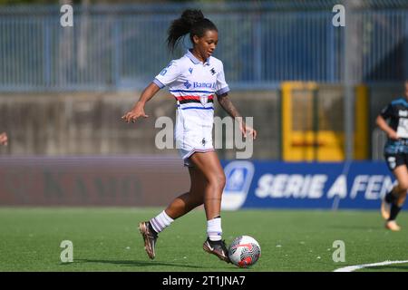 Tatiey Cristina Sena das Neves of Sampdoria Women during Napoli femminile vs UC Sampdoria, Italian football serie A Women Match a Cercola (NA), Italia, 14 ottobre 2023 Foto Stock