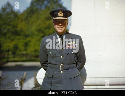 Il Royal Air Force in Gran Bretagna durante la Seconda Guerra Mondiale personalità: il maresciallo dell'aria Sir Arthur S Barratt KCB CMG MC. Foto Stock