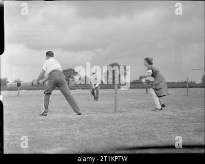 Riabilitazione di soldati britannici dalla Normandia - il lavoro di Robert Jones e Dame Agnes Hunt Orthopedic Hospital, Oswestry, Shropshire, Inghilterra, Regno Unito, 1944. Foto Stock