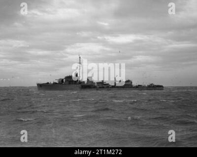 Sloop britannico HMS Mallard. Foto Stock