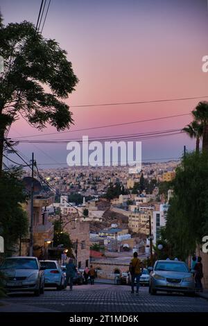 Viaggi giordani: Da Monte Nebo a Betania, al-Karak e Amman Foto Stock