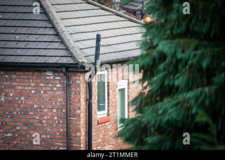 Council Houses a Burnage, Manchester Foto Stock