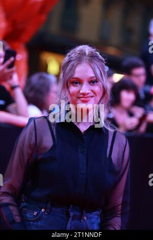 Bella, Francia. 7 ottobre 2023. Nadia Tereszkiewicz partecipa al festival Cineroman Nice 2023, foto e copyright Thierry CARPICO/ATP Images (CARPICO Thierry/ATP/SPP) credito: SPP Sport Press Photo. /Alamy Live News Foto Stock