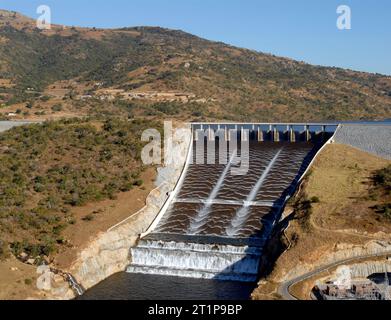 Bacino idrico della diga di Maguga, Regione di Hohho, Eswatini, Swaziland, Africa Foto Stock