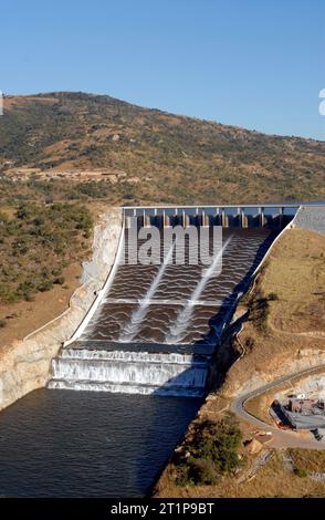 Bacino idrico della diga di Maguga, Regione di Hohho, Eswatini, Swaziland, Africa Foto Stock