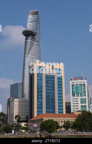 Ho chi Minh, Vietnam. Bitexco Financial Tower. Foto Stock