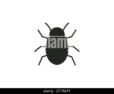 Insetti, insetti, icona animale. Illustrazione vettoriale. Illustrazione Vettoriale