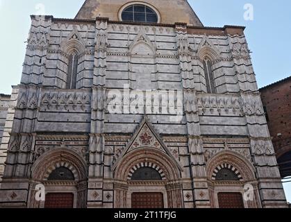 Cattedrale di Siena in Toscana, Italia Foto Stock