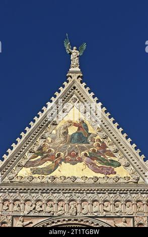 Cattedrale di Siena in Toscana, Italia Foto Stock