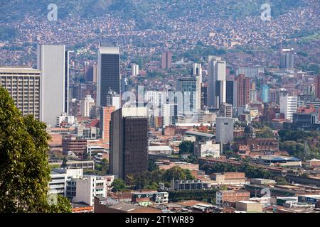 Medellin, Antioquia. Colombia - 26 gennaio 2023. Medellin è la capitale della montagna, provincia di Antioquia in Colombia. Foto Stock