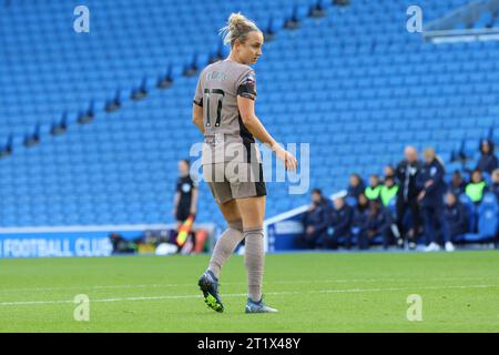 Brighton, Regno Unito. 15 ottobre 2023. Brighton, Inghilterra, 15 ottobre 2023: Martha Thomas (17 Tottenham Hotspur) durante la partita WSL tra Brighton & Hove Albion e Tottenham all'Amex Stadium di Brighton, Inghilterra, il 15 ottobre 2023. (Bettina Weissensteiner/SPP) credito: SPP Sport Press Photo. /Alamy Live News Foto Stock