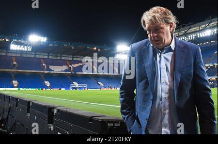 Titolare del Chelsea Todd Boehly - Chelsea / Borussia Dortmund, UEFA Champions League, Stamford Bridge, Londra, Regno Unito - 7th marzo 2023 Foto Stock