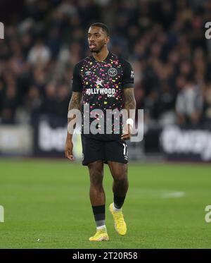 Ivan Toney di Brentford. - West Ham United contro Brentford, Premier League, The London Stadium, London, UK - 30 dicembre 2022 solo per uso editoriale - si applicano le restrizioni DataCo Foto Stock