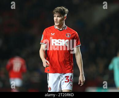 Lucas Ness del Charlton Athletic. - Charlton Athletic / Brighton & Hove Albion, EFL Cup, English Football League Cup, Carabao Cup, The Valley Stadium, Londra, Regno Unito - 21 dicembre 2022 solo per uso editoriale - si applicano restrizioni DataCo Foto Stock