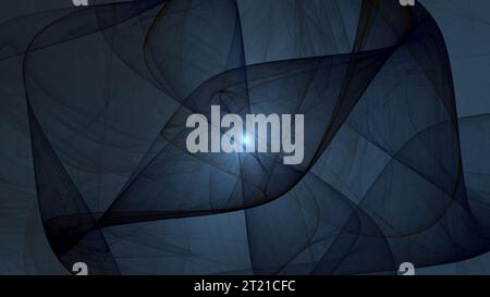 L'energia oscura è un concetto di spazio, sfondo astratto generato dal computer, rendering 3D. Foto Stock
