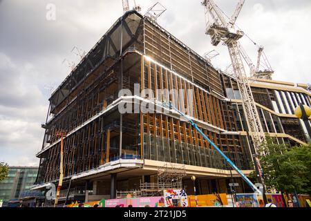 Edificio Google in costruzione nel 07917221968 Foto Stock