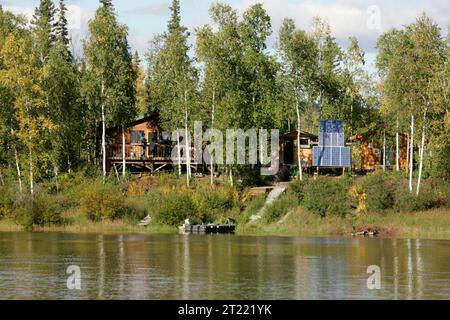 38930. Soggetti: Kanuti National Wildlife Refuge; paesaggi; osservazione della fauna selvatica; fiumi e ruscelli; opera del Rifugio. . 1998 - 2011. Foto Stock