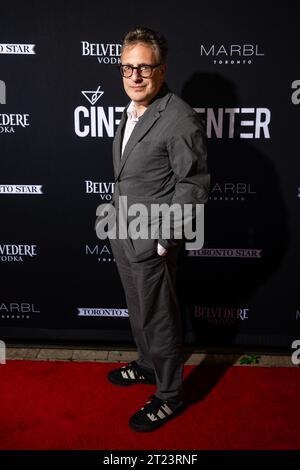 Il cast di 'The Critic' prima festa al Cinema Center di Marbl Toronto con: Patrick Marber Where: Toronto, Canada When: 11 Set 2023 Credit: Lu Chau/WENN Foto Stock