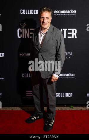 Il cast di 'The Critic' prima festa al Cinema Center di Marbl Toronto con: Patrick Marber Where: Toronto, Canada When: 11 Set 2023 Credit: Lu Chau/WENN Foto Stock