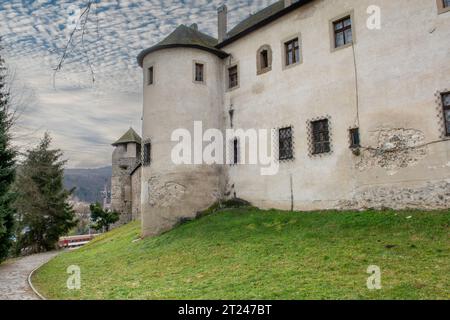 Castello di Zvolen. Un castello medievale situato su una collina vicino al centro di Zvolen. Slovacchia. Foto Stock