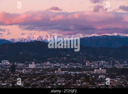 Amore per Los Angeles Foto Stock