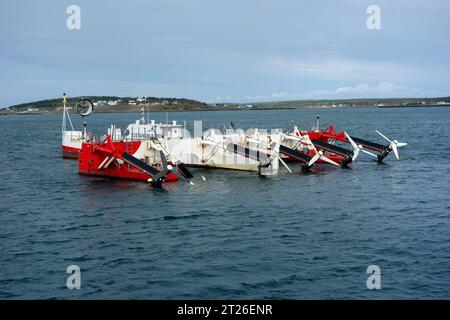 baia energetica marina sostenibile del progetto fundy tidal power. Sustainable Marine è uno dei principali fornitori di solutio di energia rinnovabile costiero e nearshore Foto Stock