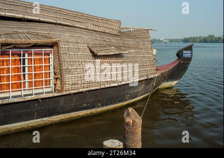 01 20 2013 Heritage Backwaters, Houseboat in backwaters da kottayam ad alappuzha, kerala, India, Asia Foto Stock