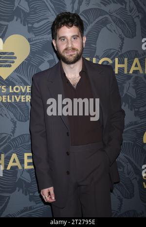 New York, Ney. 16 ottobre 2023. Ben Platt ai God's Love We Delivering Golden Heart Awards 2023 alla Glasshouse il 16 ottobre 2023 a New York City. Credito: RW/Media Punch/Alamy Live News Foto Stock