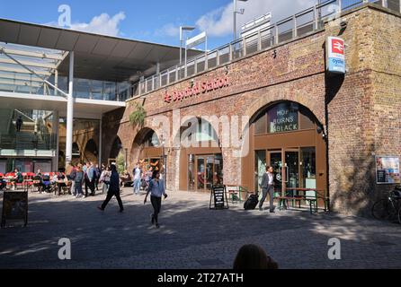 Stazione ferroviaria di Deptford Londra Inghilterra Regno Unito Foto Stock