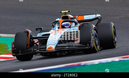 Suzuka Grand Prix Circuit, 18 ottobre 2023: Logan Sargeant del team Williams durante il Gran Premio di Formula 1 del Giappone 2023. Foto Stock
