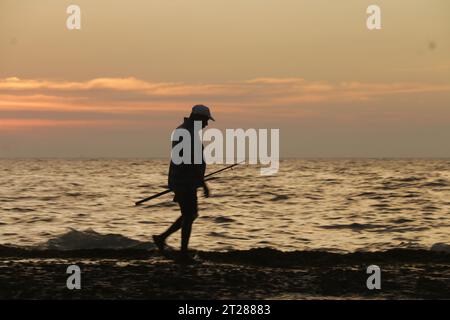 Splendidi tramonti in Sri Lanka. Visita lo Sri Lanka Foto Stock