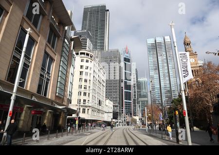 Paesaggi della città di Sydney Foto Stock